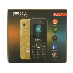 Téléphone Portable KhoCell K021 Dual SIM Rose — Reconditionné Garanti 12 mois · Smarty Paris